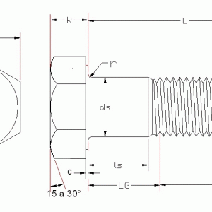 tornillo hexagonal G4.6