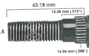 Birlo BR20-801RP PAVONADO GRADO 8