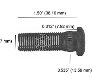 Birlo BR10-023RP	PAVONADO GRADO 8