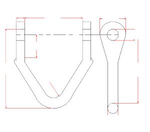 diagrama de herrajes-grillete-2HS/4H2/5HS