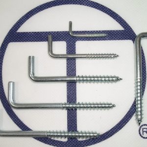 ALCAYATA ROSCADA GALVANIZADA