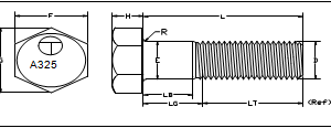 tornillo A hexagonal T1