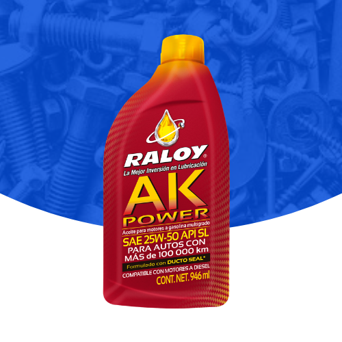 BOTELLA RALY AK POWER SAE 25W50 API SL