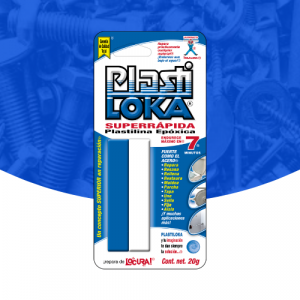 PLASTILOKA SUPER RAPIDA (AZUL)